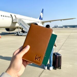Passport Holder Leather