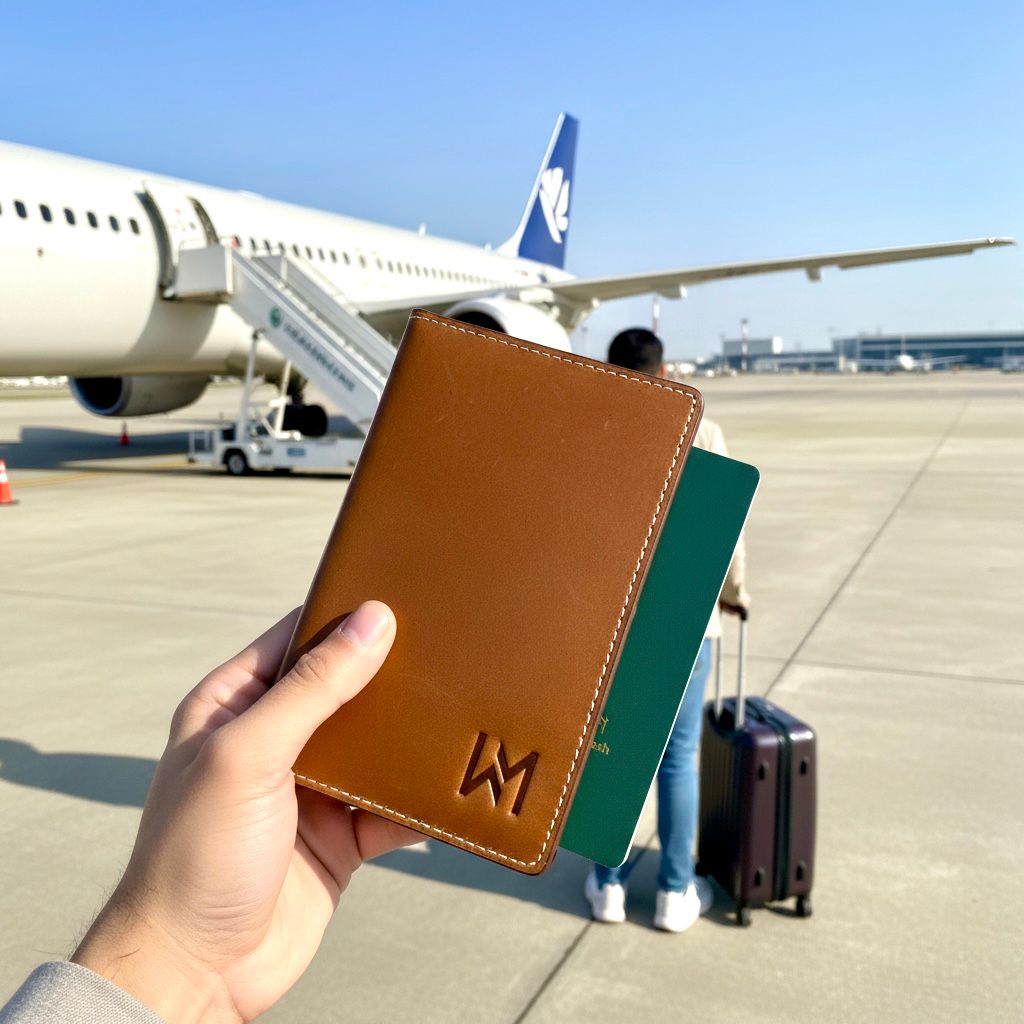 Passport Holder Leather